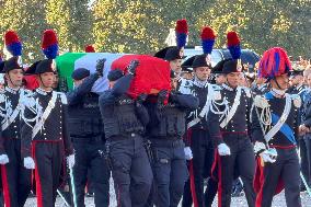 State Funeral Held For Carabinieri Officers In Padua - Italy