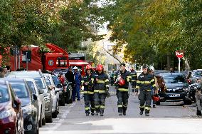 Explosion In An Apartment Block - Bucharest