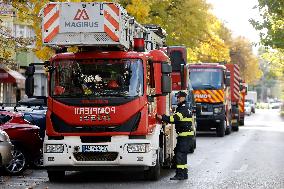 Explosion In An Apartment Block - Bucharest