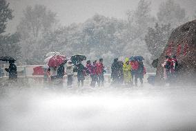 Snow In Harbin - China