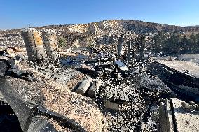 Aftermath of Israeli Strike - Lebanon