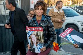 Rally Organized by The CRIF in Support of Israeli Hostages - Paris