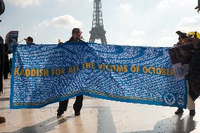 Rally Organized by The CRIF in Support of Israeli Hostages - Paris