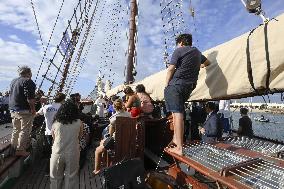 Pope Leo XIV Visits Med 25 Bel Espoir Ship - Rome