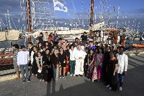 Pope Leo XIV Visits Med 25 Bel Espoir Ship - Rome