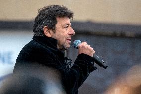 Rally Organized by The CRIF in Support of Israeli Hostages - Paris