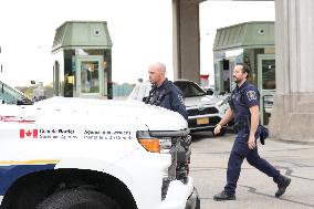 PM Mark Carney At Rainbow Bridge Border Crossing - Niagara Falls