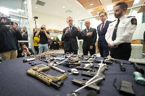 PM Mark Carney At Rainbow Bridge Border Crossing - Niagara Falls