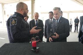 PM Mark Carney At Rainbow Bridge Border Crossing - Niagara Falls