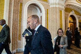 Schumer and Jeffries Press Conference on the Government Shutdown