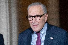 Schumer and Jeffries Press Conference on the Government Shutdown