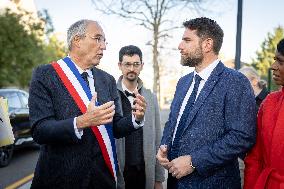 Vincent Jeanbrun visits sensitive HLM neighborhoods - Around Melun AJ