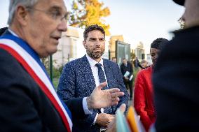 Vincent Jeanbrun visits sensitive HLM neighborhoods - Around Melun AJ