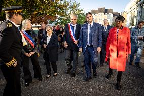 Vincent Jeanbrun visits sensitive HLM neighborhoods - Around Melun AJ