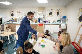 Vincent Jeanbrun visits sensitive HLM neighborhoods - Around Melun AJ