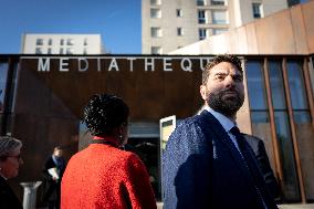 Vincent Jeanbrun visits sensitive HLM neighborhoods - Around Melun AJ