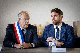 Vincent Jeanbrun visits sensitive HLM neighborhoods - Around Melun AJ