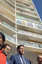 Vincent Jeanbrun visits sensitive HLM neighborhoods - Around Melun AJ