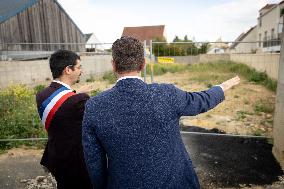 Vincent Jeanbrun visits sensitive HLM neighborhoods - Around Melun AJ