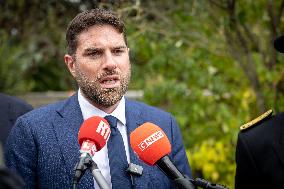 Vincent Jeanbrun visits sensitive HLM neighborhoods - Around Melun AJ