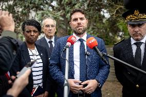 Vincent Jeanbrun visits sensitive HLM neighborhoods - Around Melun AJ