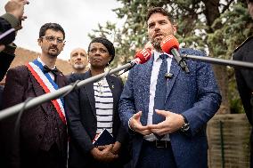 Vincent Jeanbrun visits sensitive HLM neighborhoods - Around Melun AJ