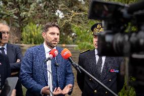 Vincent Jeanbrun visits sensitive HLM neighborhoods - Around Melun AJ