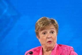 IMF Kristalina Georgieva press conference - Washington