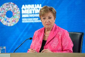 IMF Kristalina Georgieva press conference - Washington