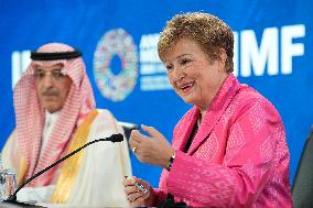 IMF Kristalina Georgieva press conference - Washington