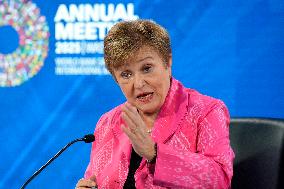 IMF Kristalina Georgieva press conference - Washington