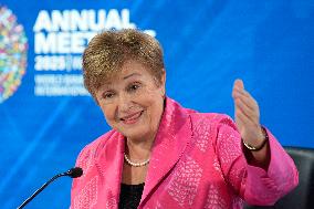 IMF Kristalina Georgieva press conference - Washington