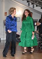 Queen Sofía Attends Metalepsis Premiere - Madrid