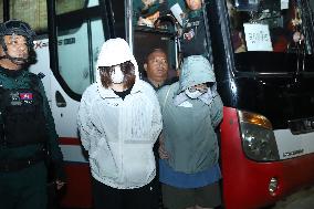 South Korean Scam Suspects Deported - Cambodia