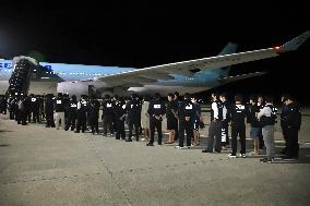 South Korean Scam Suspects Deported - Cambodia