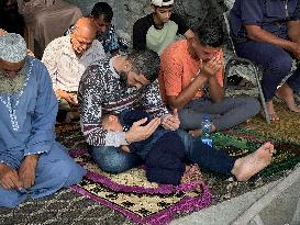 Gazans Pray Amid Destruction - Khan Yunis