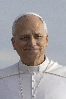 Pope Leo XIV Visits The Med 25 Bel Espoir Peace Training Ship - Italy