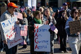 PROTESTS AGAINST THE TRUMP ADMINISTRATION