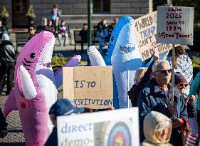 PROTESTS AGAINST THE TRUMP ADMINISTRATION