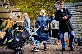 CDA Party Leader Bontebal Campaigns In Rotterdam - Netherlands