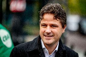 CDA Party Leader Bontebal Campaigns In Rotterdam - Netherlands
