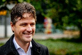 CDA Party Leader Bontebal Campaigns In Rotterdam - Netherlands