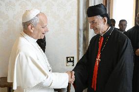 Pope Leo XIV Meets The Maronite Patriarch - Vatican