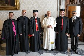 Pope Leo XIV Meets The Maronite Patriarch - Vatican