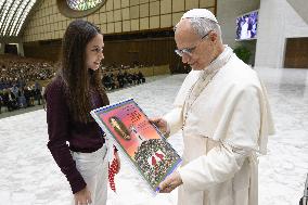 Pope Leo XIV At Jubilee of Romani People, Sinti And Travellers - Vatican