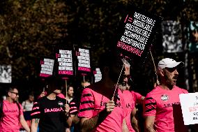 Fourth Positive March organized by Pride Positivo - Madrid