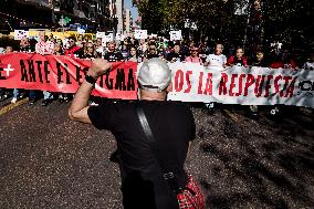 Fourth Positive March organized by Pride Positivo - Madrid