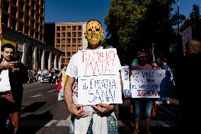 Fourth Positive March organized by Pride Positivo - Madrid