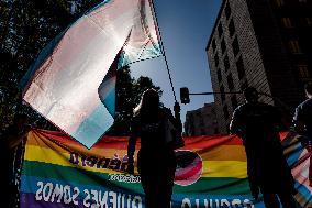 Fourth Positive March organized by Pride Positivo - Madrid