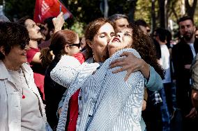 Fourth Positive March organized by Pride Positivo - Madrid